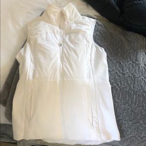 White lululemon vest
